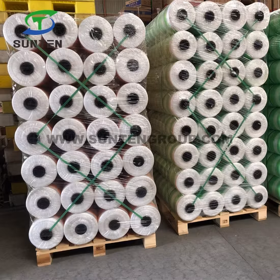 PE/Polyethylene/PP/Plastic/Agricultural White Packing Round Silage/Grass Hay Bale/Bales Net Wrap for Straw, Grain, Corn Stalks, Edible Beans