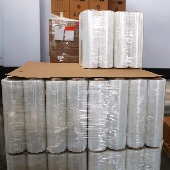 Fabricantes de películas de PE Envoltura de película adhesiva Envoltura de plástico resistente al calor