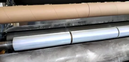 Paleta transparente LLDPE PE película de envoltura elástica Envoltura de plástico transparente para embalaje de paletas